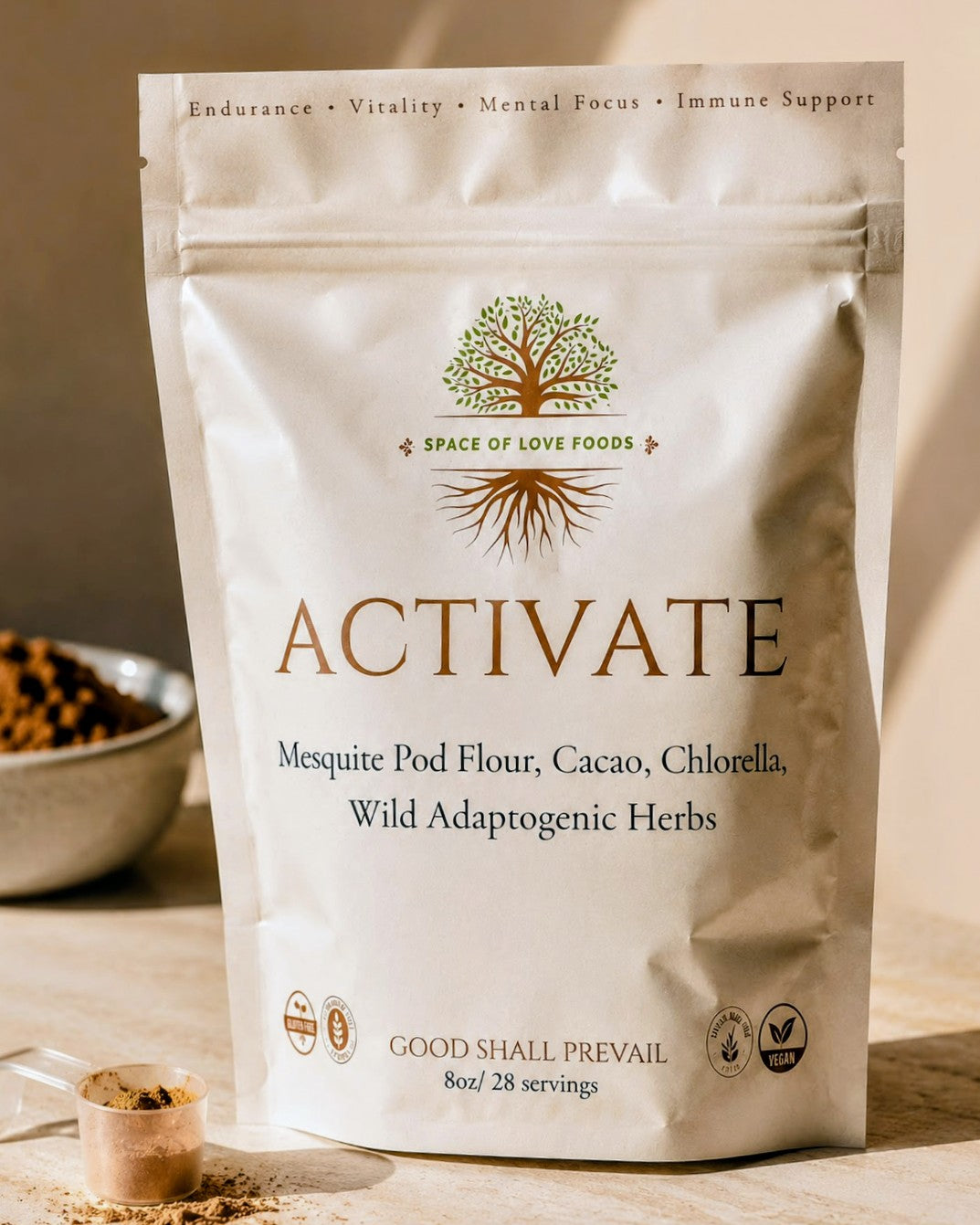 Activate adaptogenic functional mushroom herbal drink mix